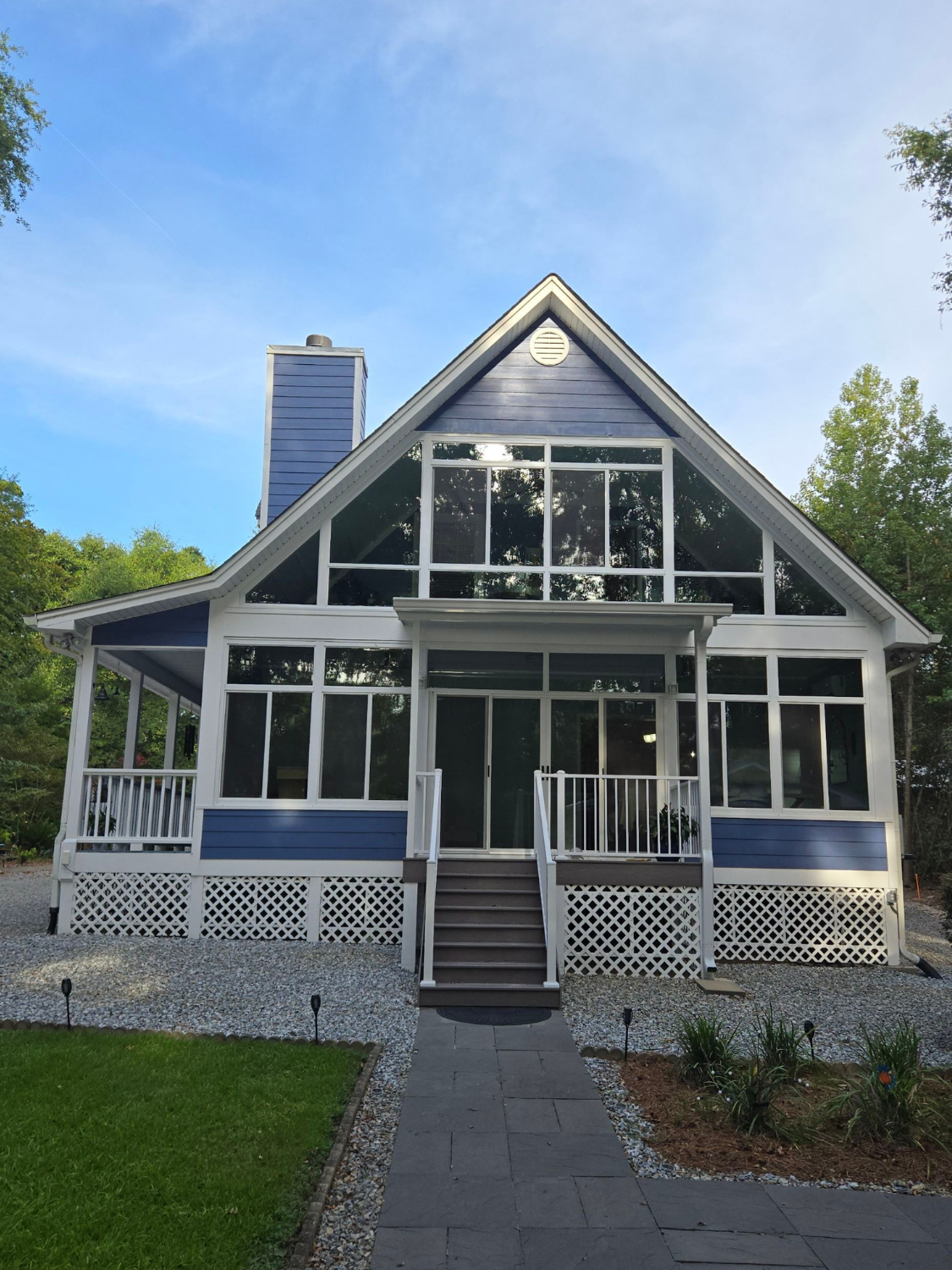 Double Wall Under Sunroom Enclosure