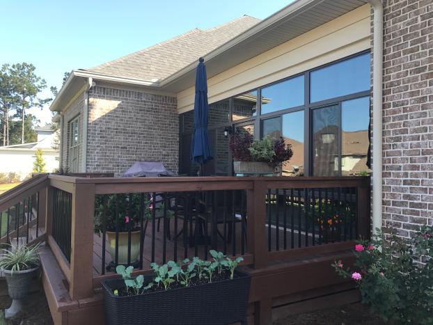 Porch Enclosure with Deck