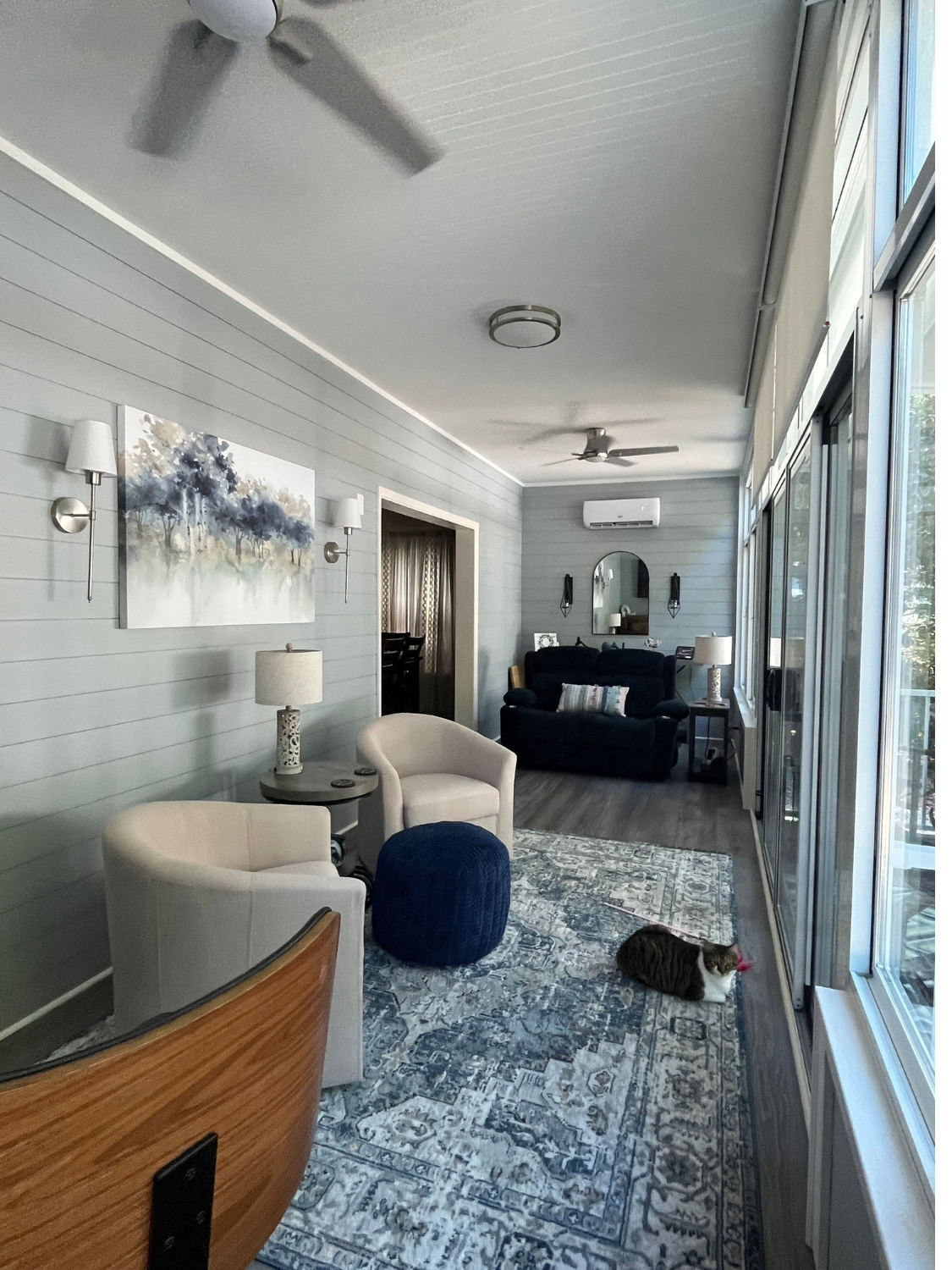 Double Wall Under Sunroom Enclosure