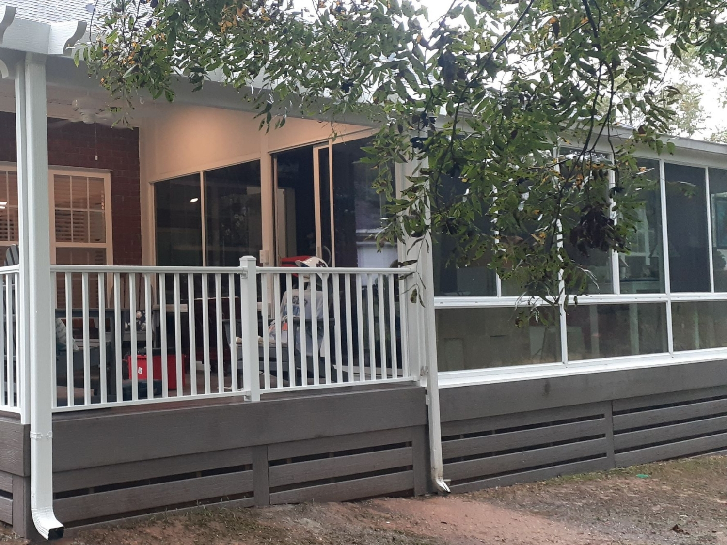 Sunroom Deck Patio Cover Extension in Auburn AL