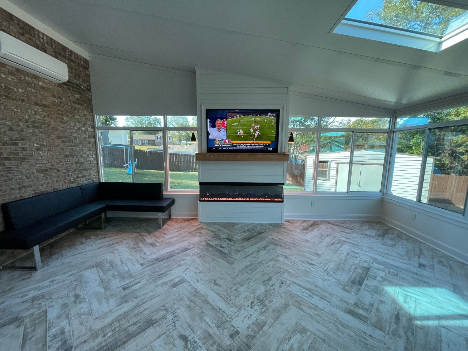 Inside Sunroom Addition Columbus GA