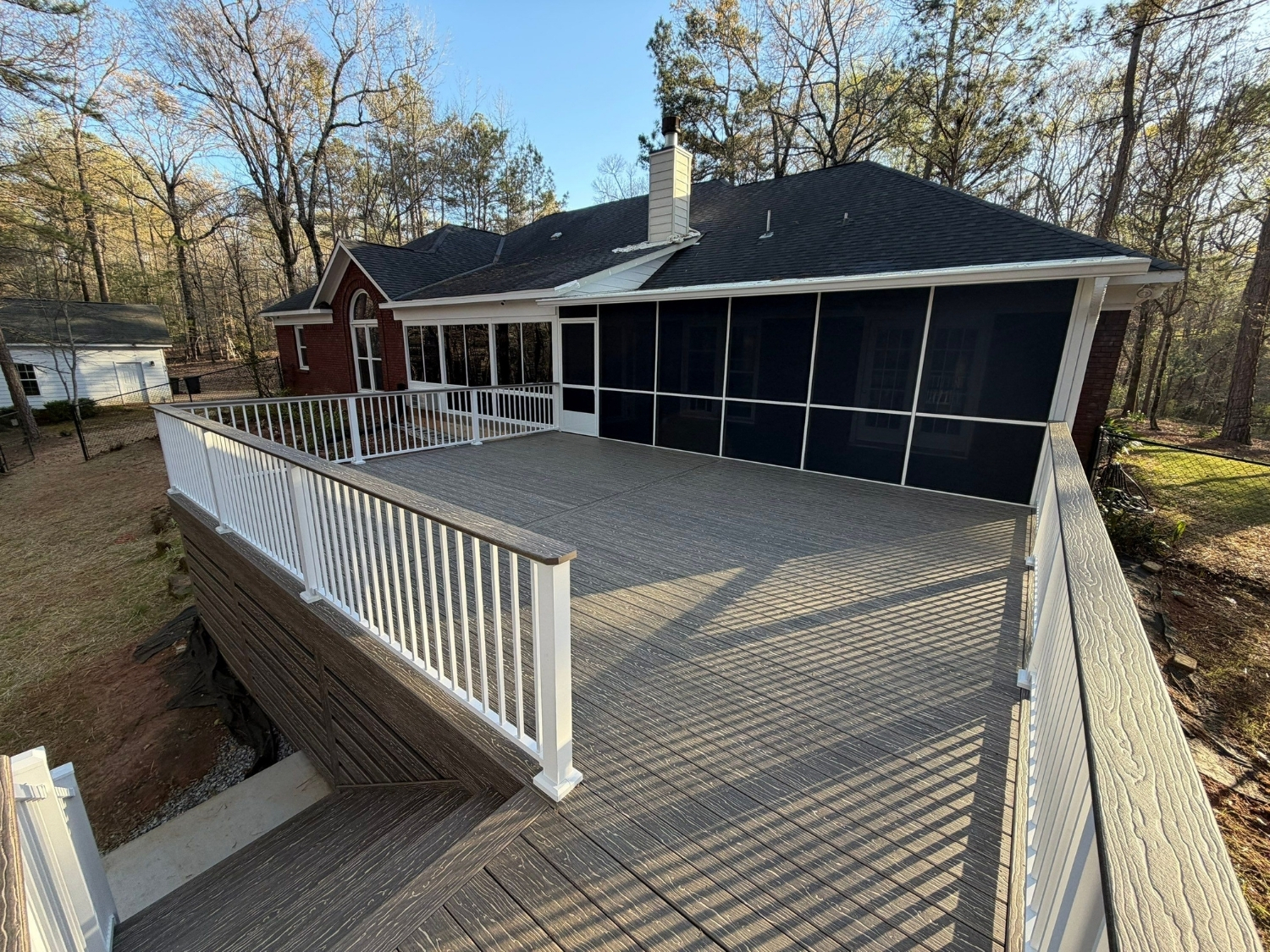 Dean Sunroom Enclosure Screen Room Deck in Midland GA