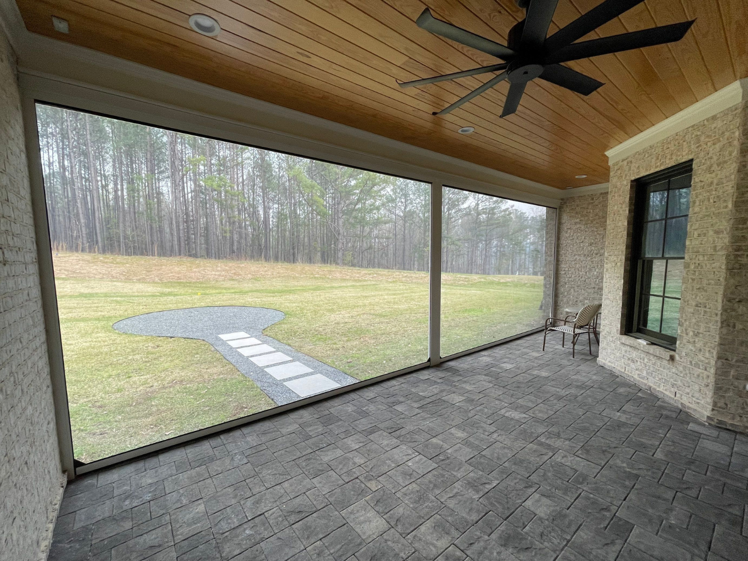 LifeRoom motorized Screens installed by Four Seasons of River City in Columbus, GA 