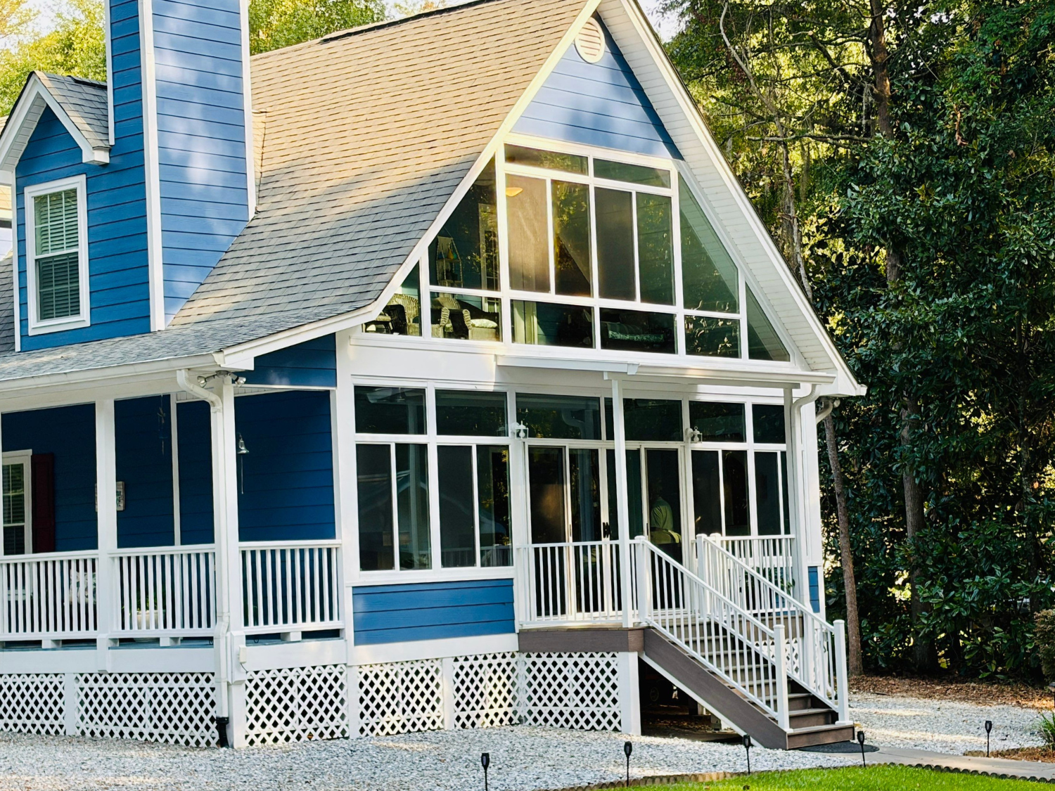 Double Wall Under Sunroom Enclosure 