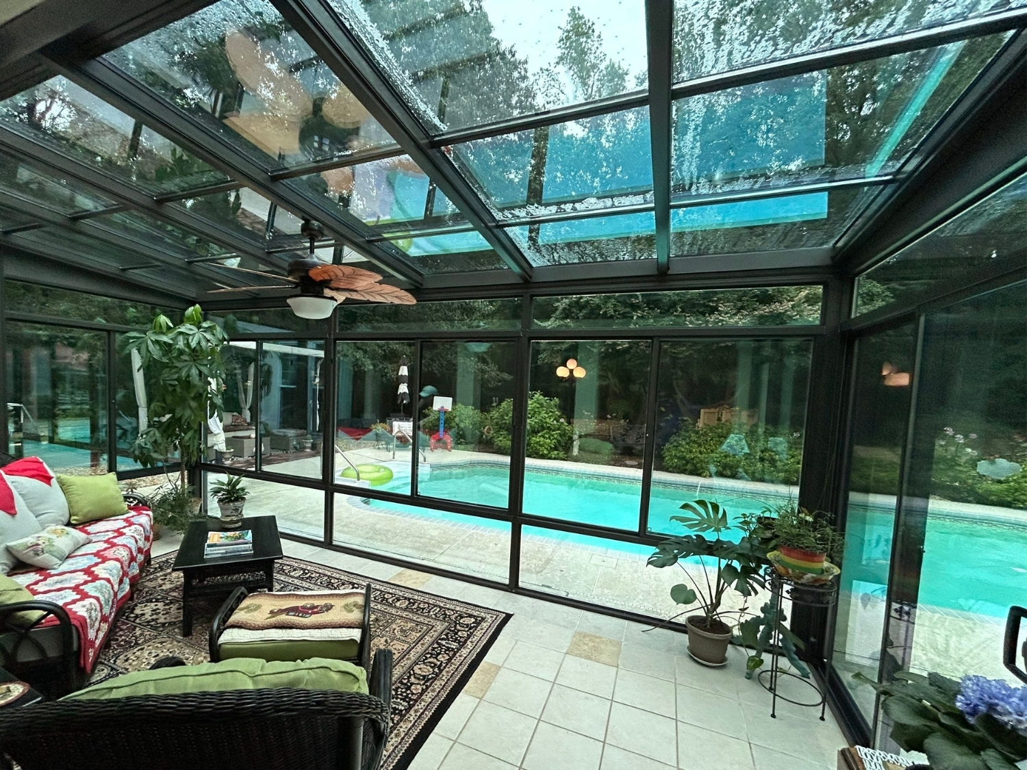 Inside Sunroom/Solarium Cataula GA