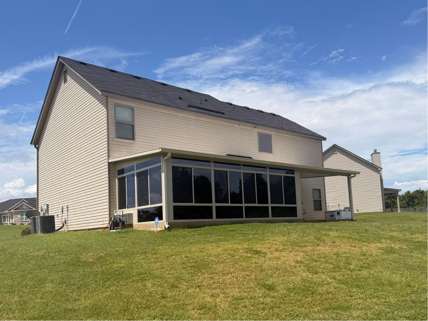 Sunroom with Patio Cover Extension